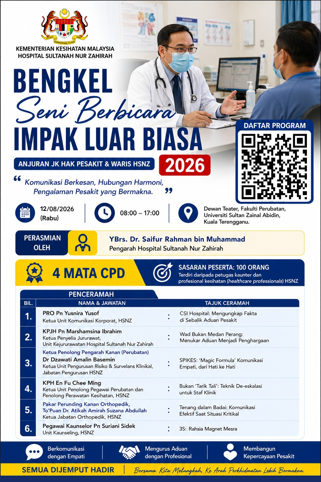 Bengkel Seni Berbicara Impak Luar Biasa 2026
