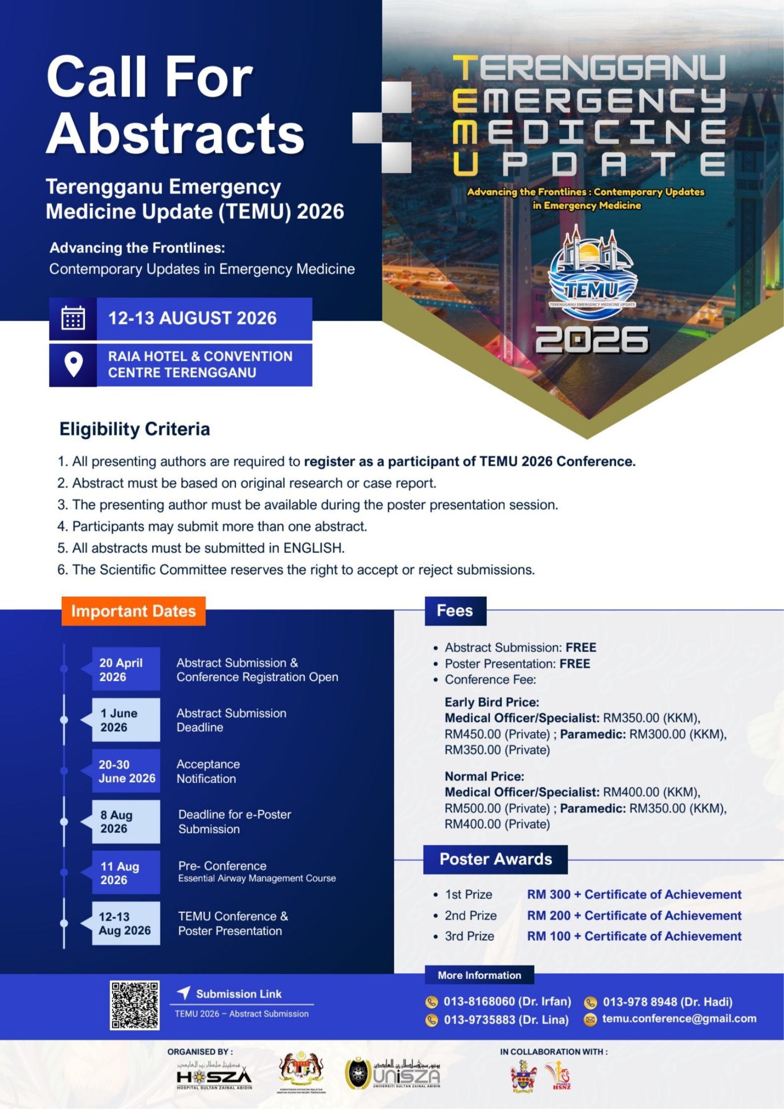 Call for Abstracts TEMU 2026