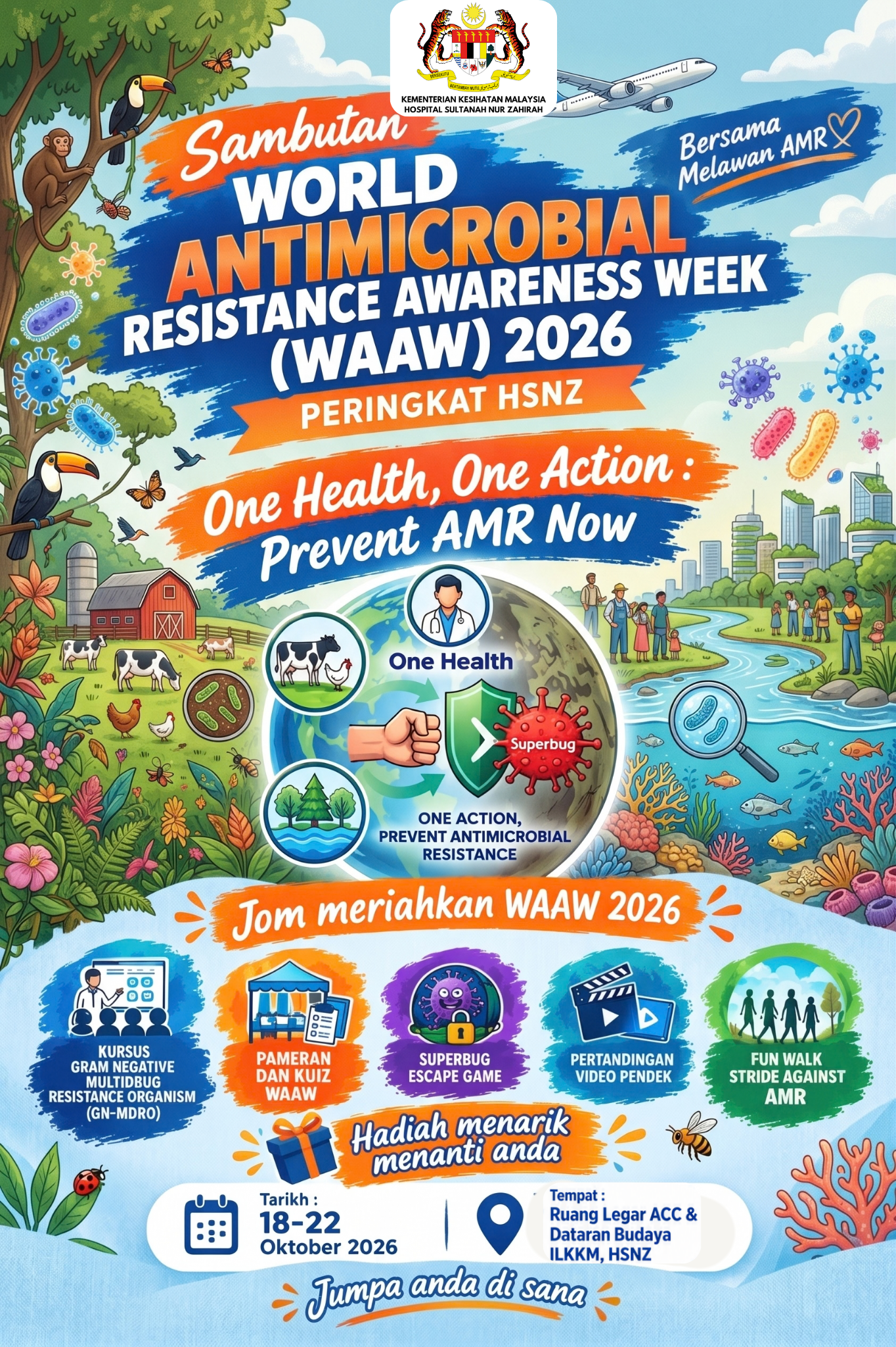 World Antimicrobial Resistance Awareness Week WAAW 2026 HSNZ